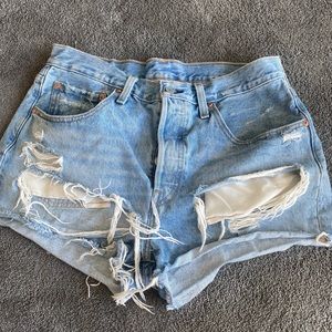 Women’s 501 Denim Levi Shorts
